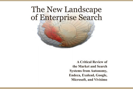 New Landscape of Enterprise Search cover